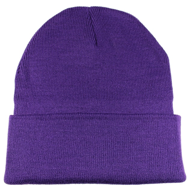 Purple Beanie