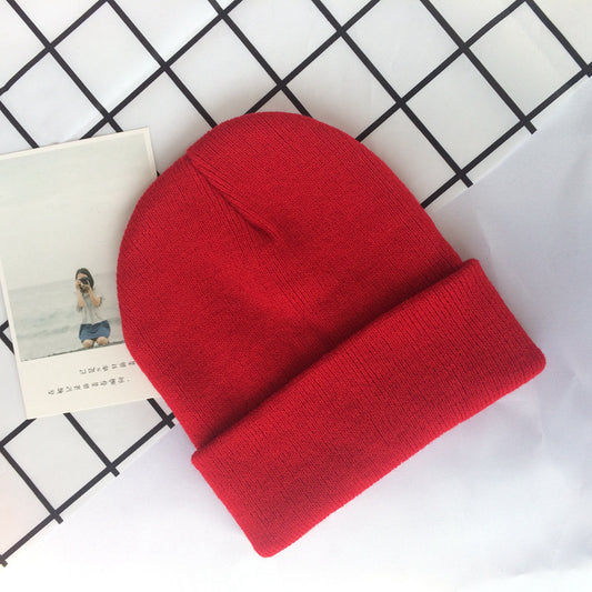 Pinkish Red Beanie