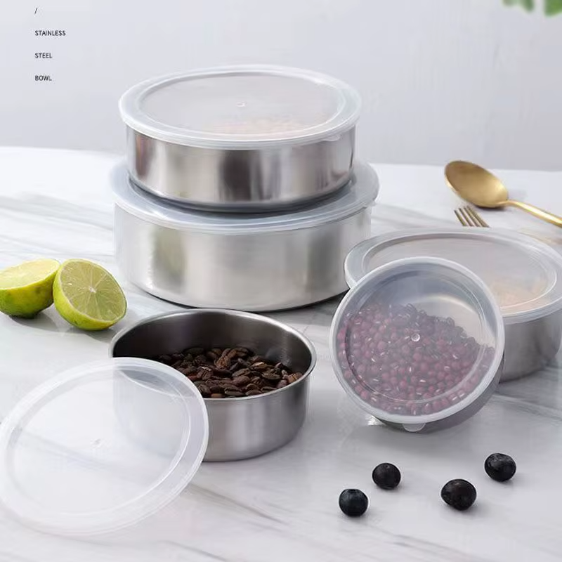 5pcs Stainless Steel Bowls