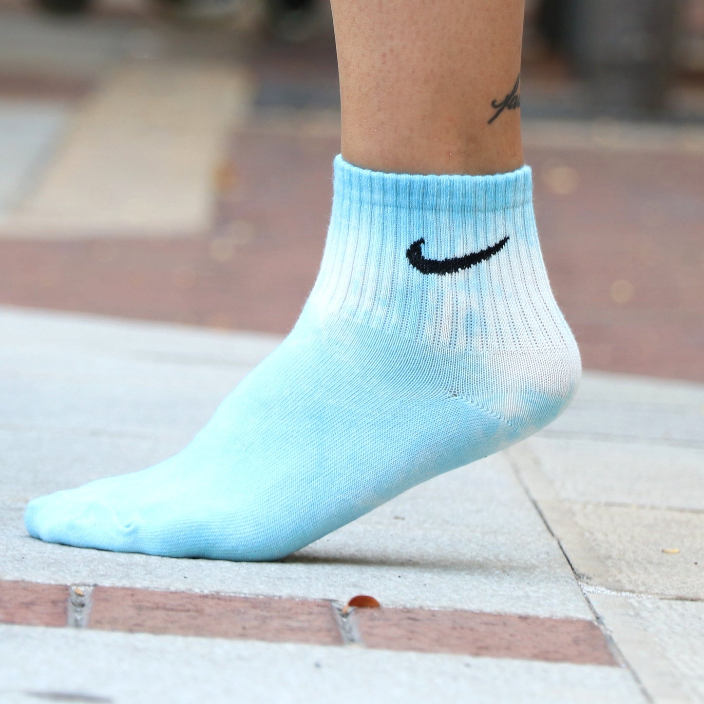 Blue - Tie Dye Socks