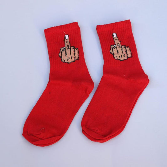 Middle Finger Socks