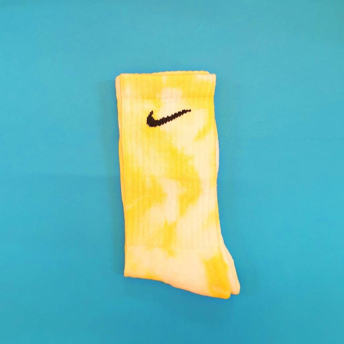 Yellow - Tie Dye Socks