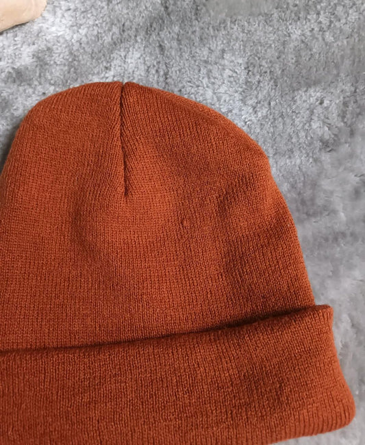 Dark Orange Beanie