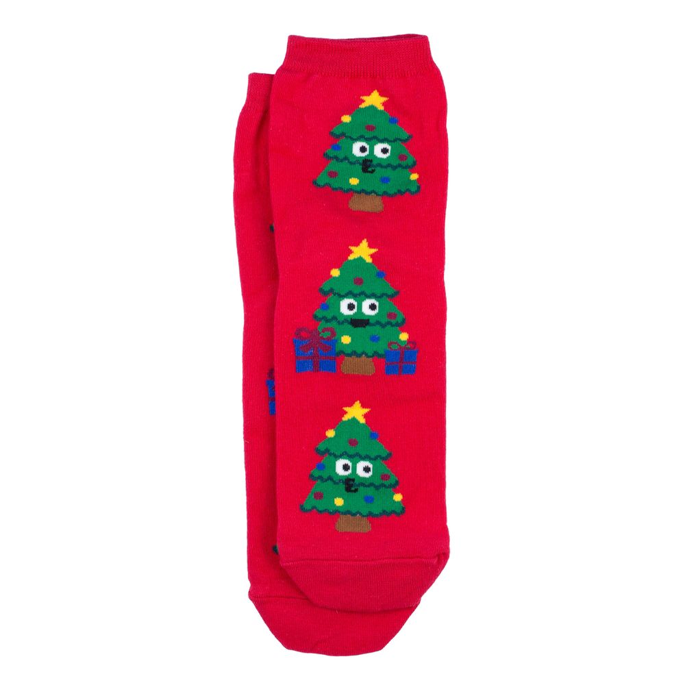 Christmas Tree Socks For 7-8 Years