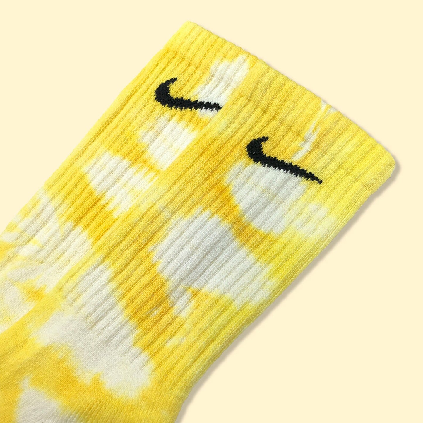 Yellow - Tie Dye Socks